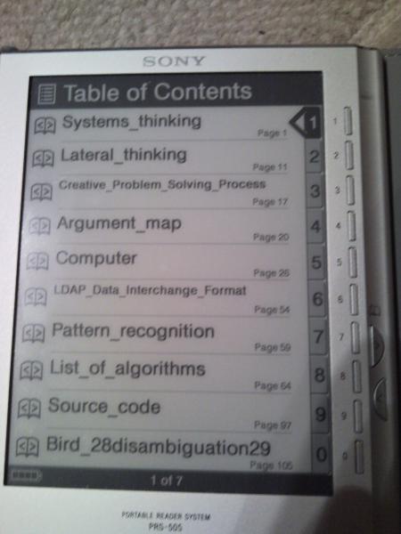 Context Table. Each Chapter is one Article